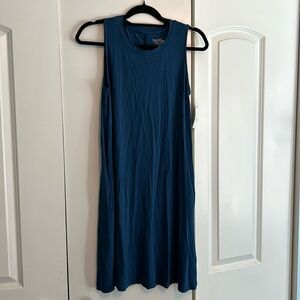 NWT Time and Tru Sleeveless Knit Dress with pockets Size Medium (8-10)